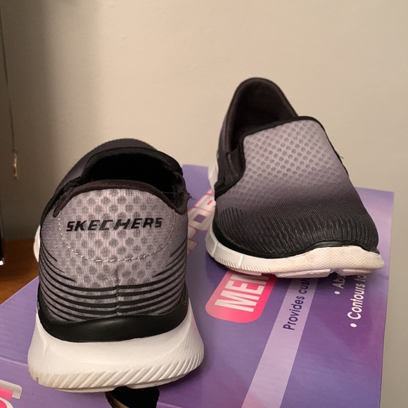 Skechers Dual-Lite Slip Ins Memory Foam Air-Cooled Shoes Slip Ons - Picture 2 of 11